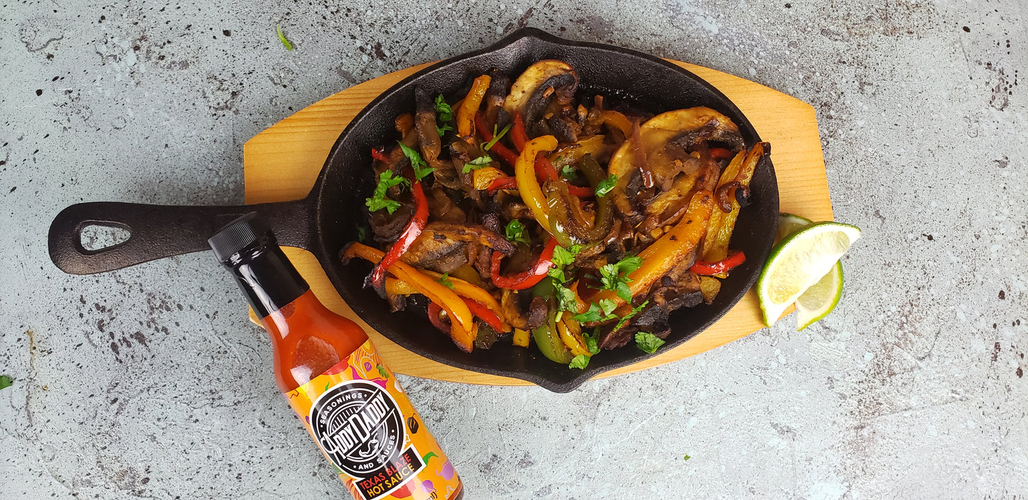 Sizzling Portobello Mushroom Fajitas