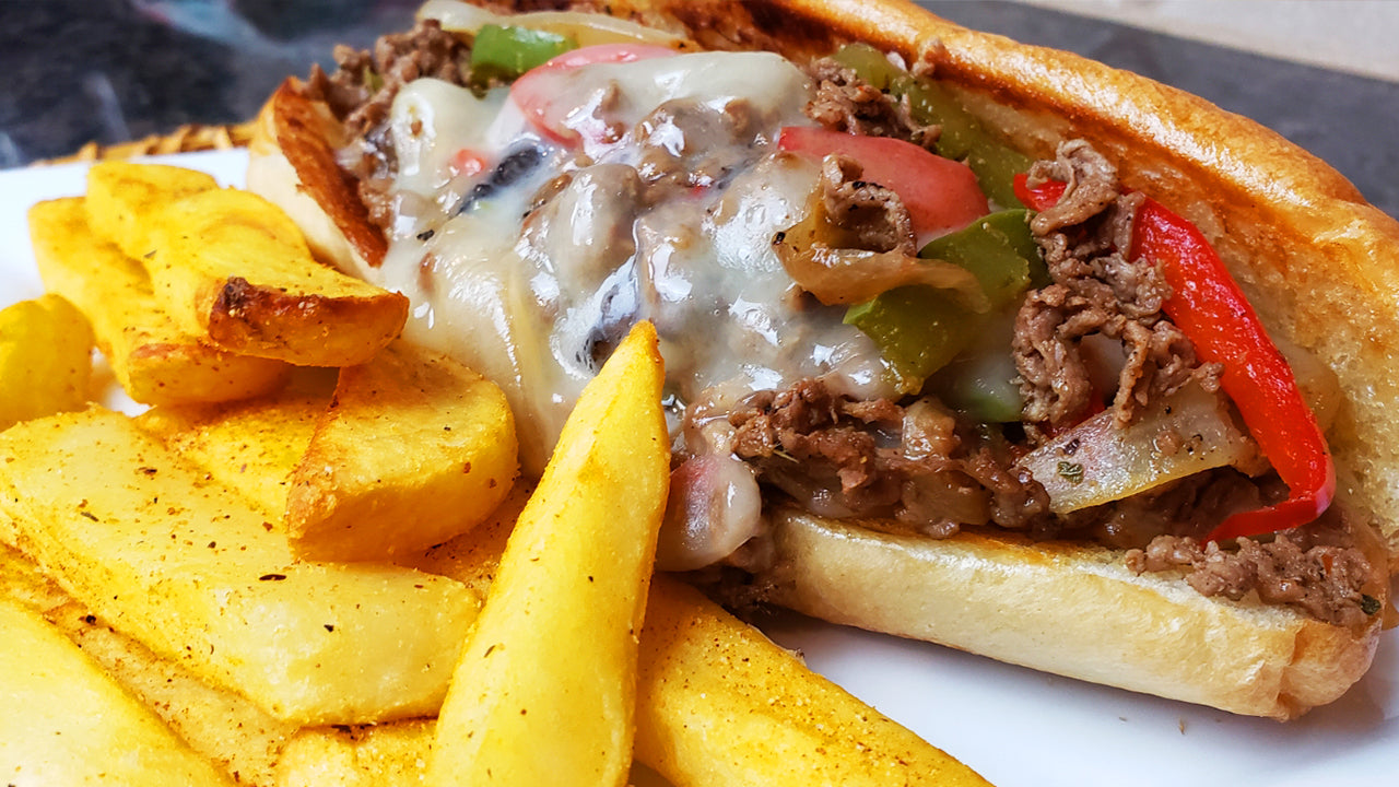 Addy Daddy S.B.F. Seasoned Philly Cheesesteak Sandwich