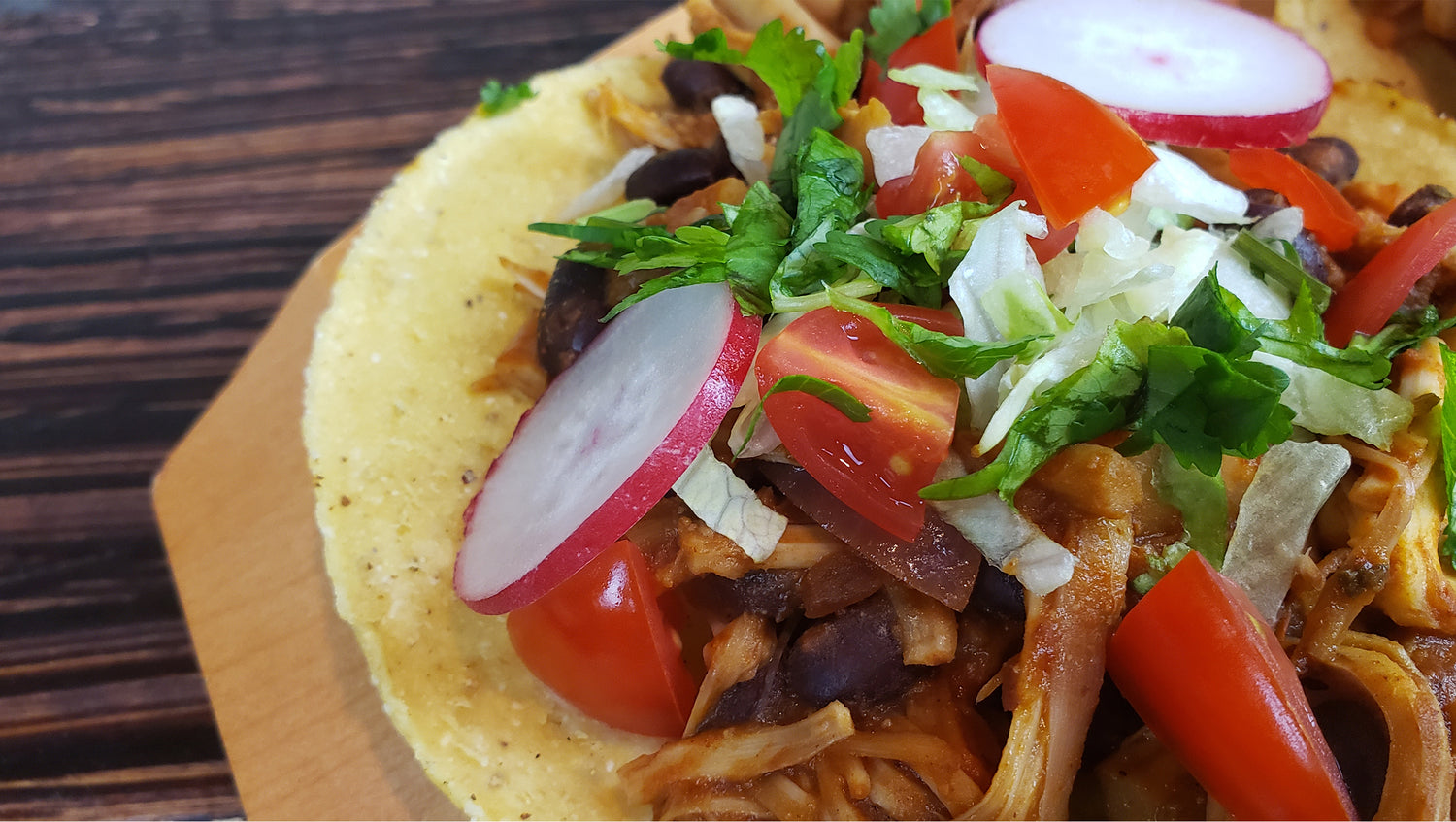EASY Jack Fruit Tostadas