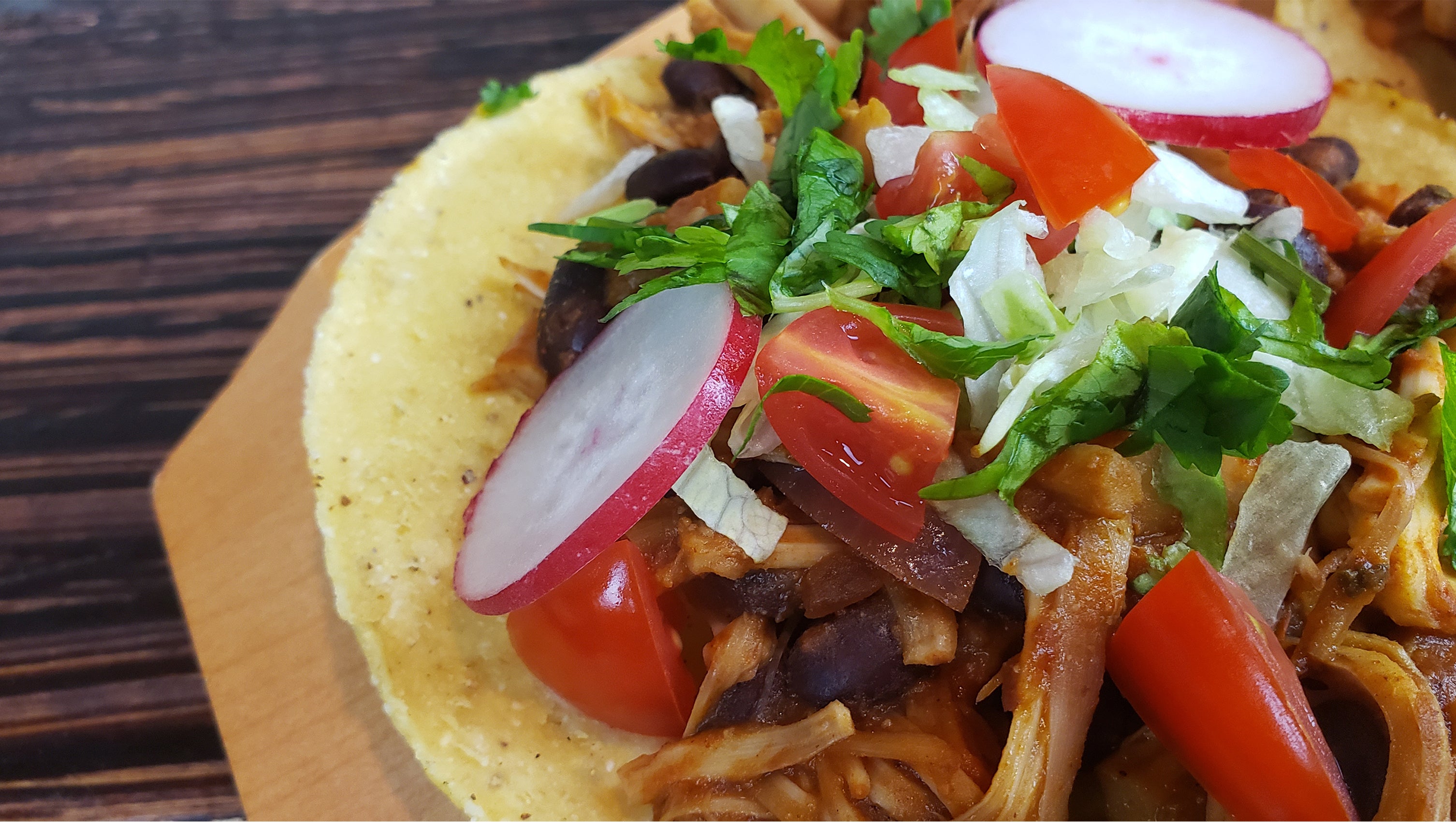 EASY Jack Fruit Tostadas