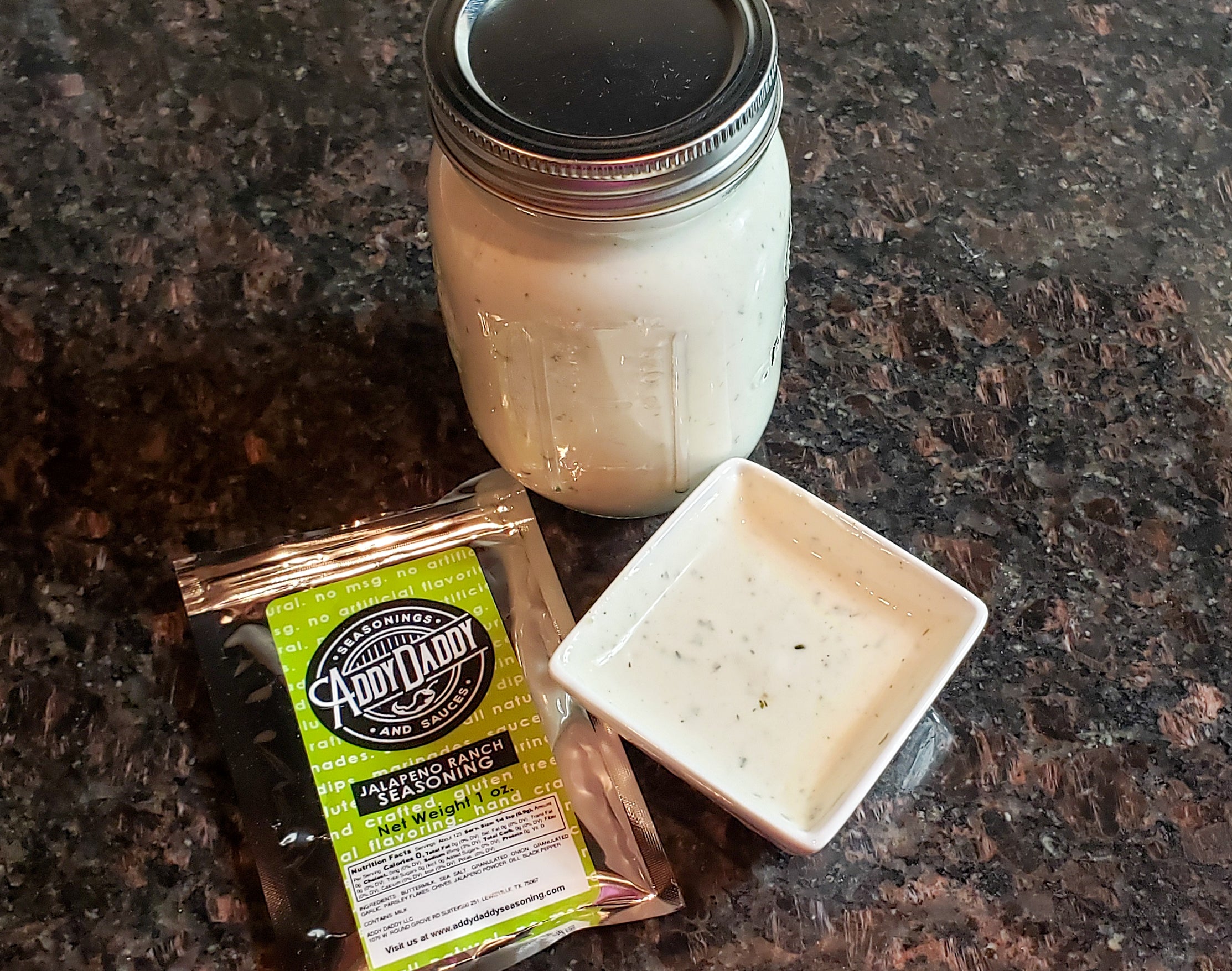 Homemade Jalapeño Ranch Dressing