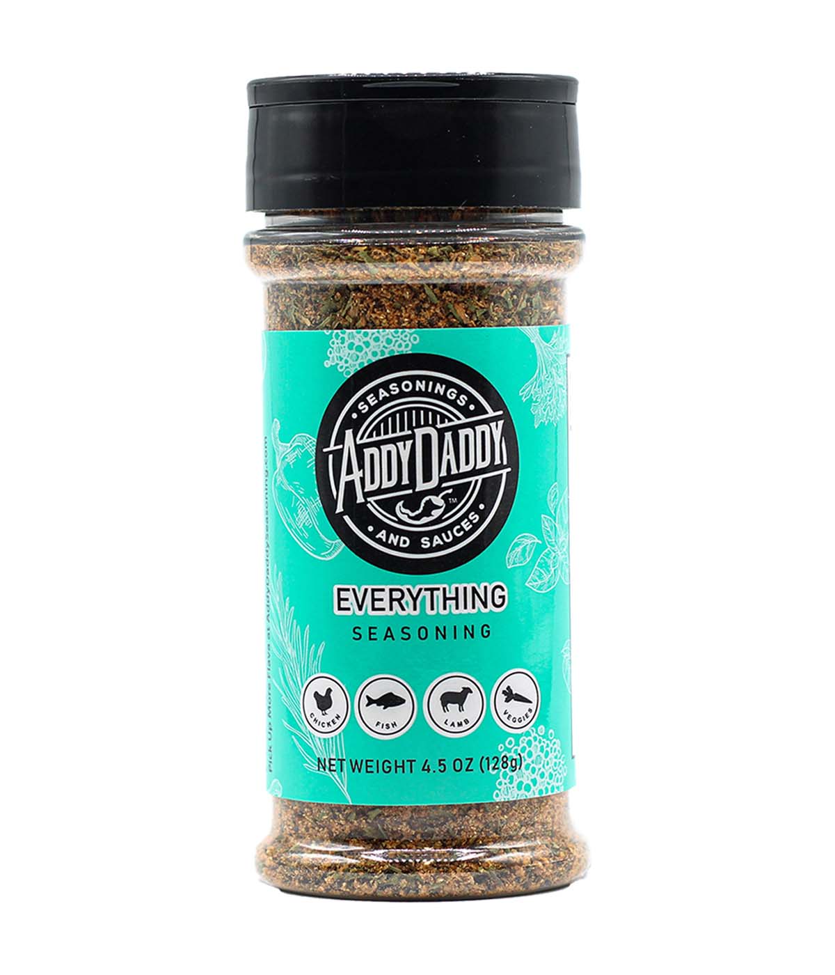 Addy Daddy Everything Seasoning – All-Purpose Spice for Eggs, Potatoes, Italian, Mexican, Mediterranean & Asian Dishes | Bold, Natural Flavor.