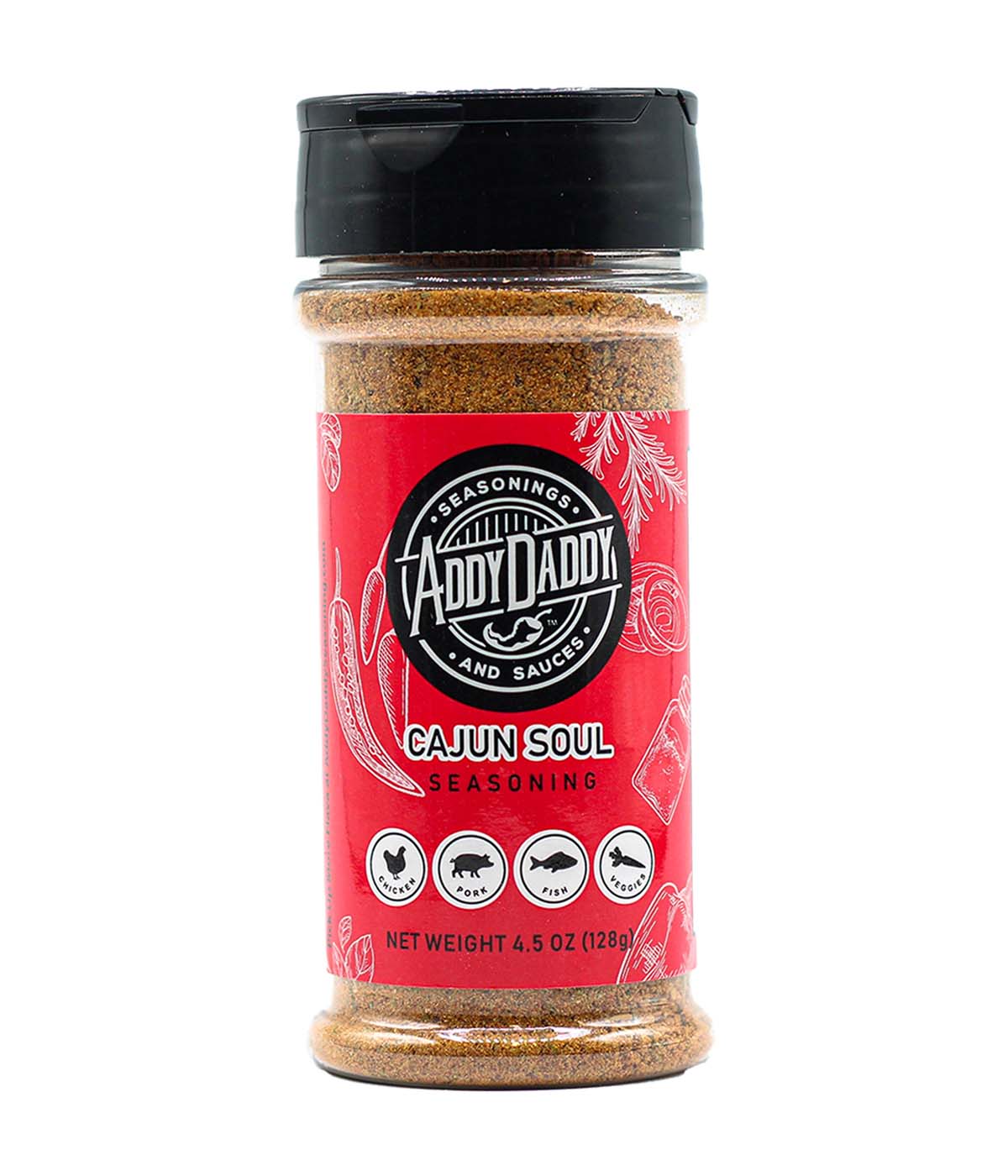 Addy Daddy Cajun Soul Seasoning – Bold Cajun Spice Blend for Gumbo, Jambalaya, Pasta & Seafood | Savory, Spicy, and Full of Soul!