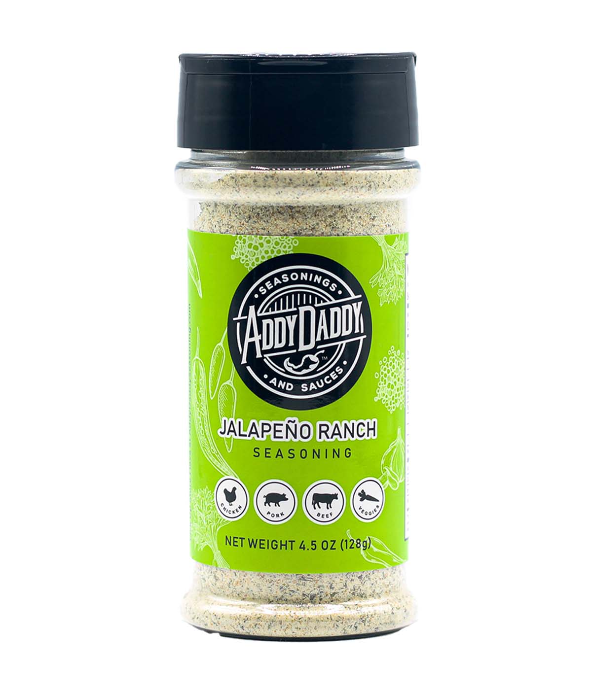 Addy Daddy Ranch Seasoning – Bold, Spicy Ranch Blend for Dips, Wings, Fries, Burgers & More | Flavorful, All-Natural Spice.